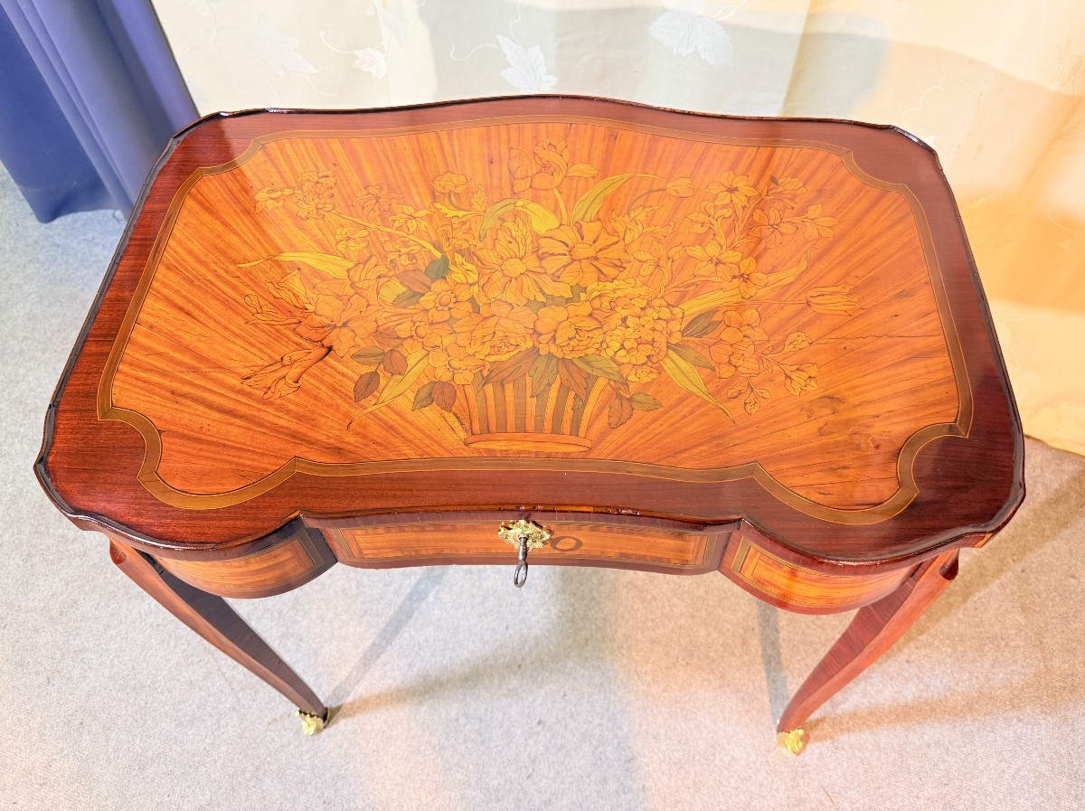 Table à Écrire Louis XV , Époque XIXeme Siècle 