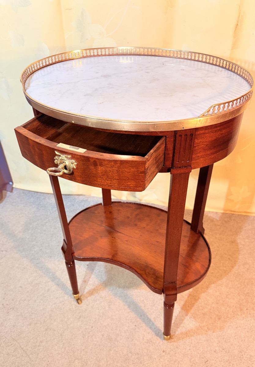 Louis XVI Mahogany Chest Of Drawers, 18th Century -photo-2