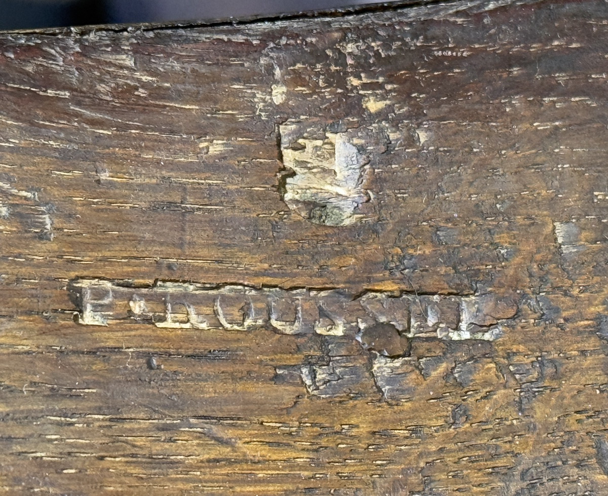 Commode Louis XV , Estampillée P. ROUSSEL + JME , XVIIIe siècle -photo-4