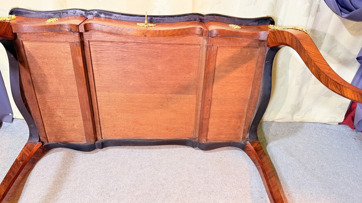Bureau Louis XV , Époque XIXeme Siècle -photo-6