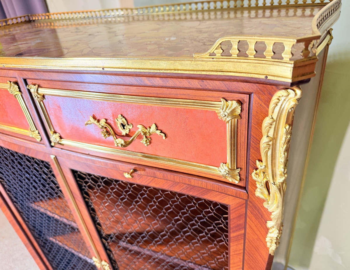 Furniture Signed Paul Sormani. (1817-1877). 19th Century -photo-1