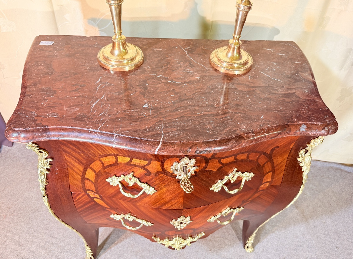 Commode Estampillée Pierre MIGEON V ( III ) 1733-1775 , Époque XVIIIe -photo-1