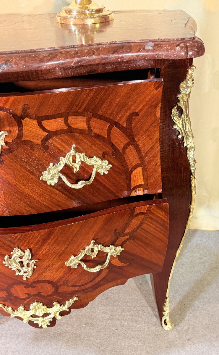 Commode Estampillée Pierre MIGEON V ( III ) 1733-1775 , Époque XVIIIe -photo-2