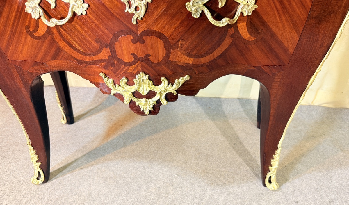 Commode Estampillée Pierre MIGEON V ( III ) 1733-1775 , Époque XVIIIe -photo-3