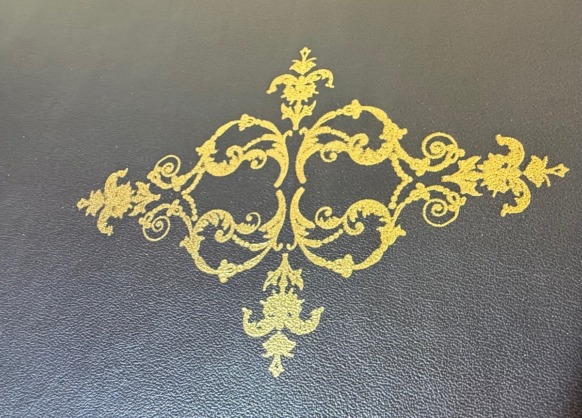 Bureau Louis XVI En Bois Peint , Époque XVIIIe Siècle -photo-2