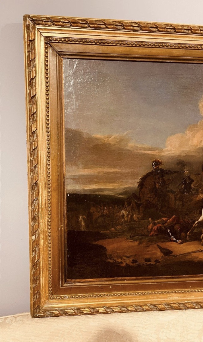 Tableau 17eme Pandolfo RESCHI ( 1643-1699) -photo-3