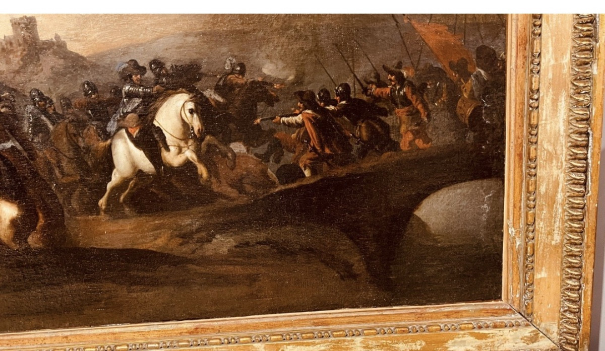 Tableau 17eme Pandolfo RESCHI ( 1643-1699 ) -photo-7