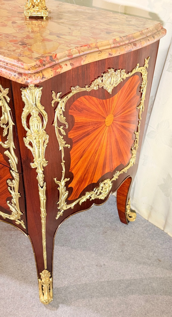 Chest Of Drawers Signed François Linke (1855-1946) 19th Century -photo-2