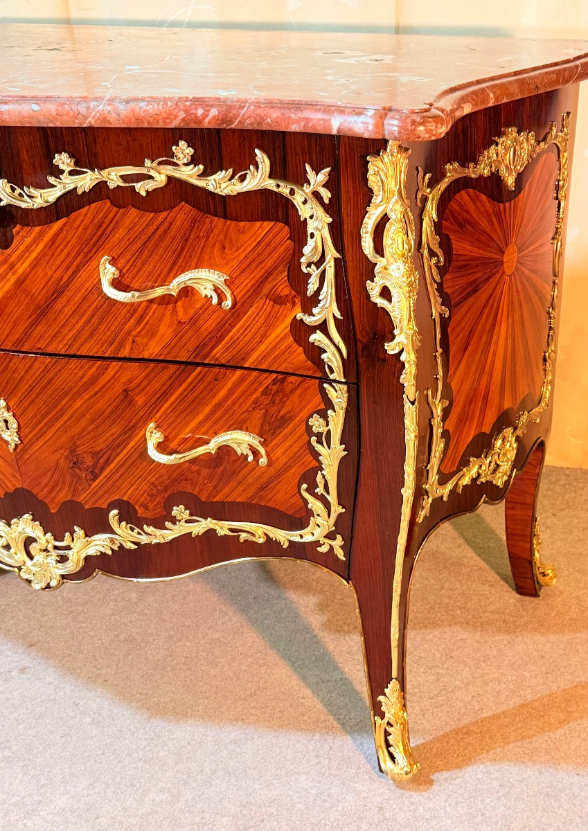 Chest Of Drawers Signed François Linke (1855-1946) 19th Century -photo-2
