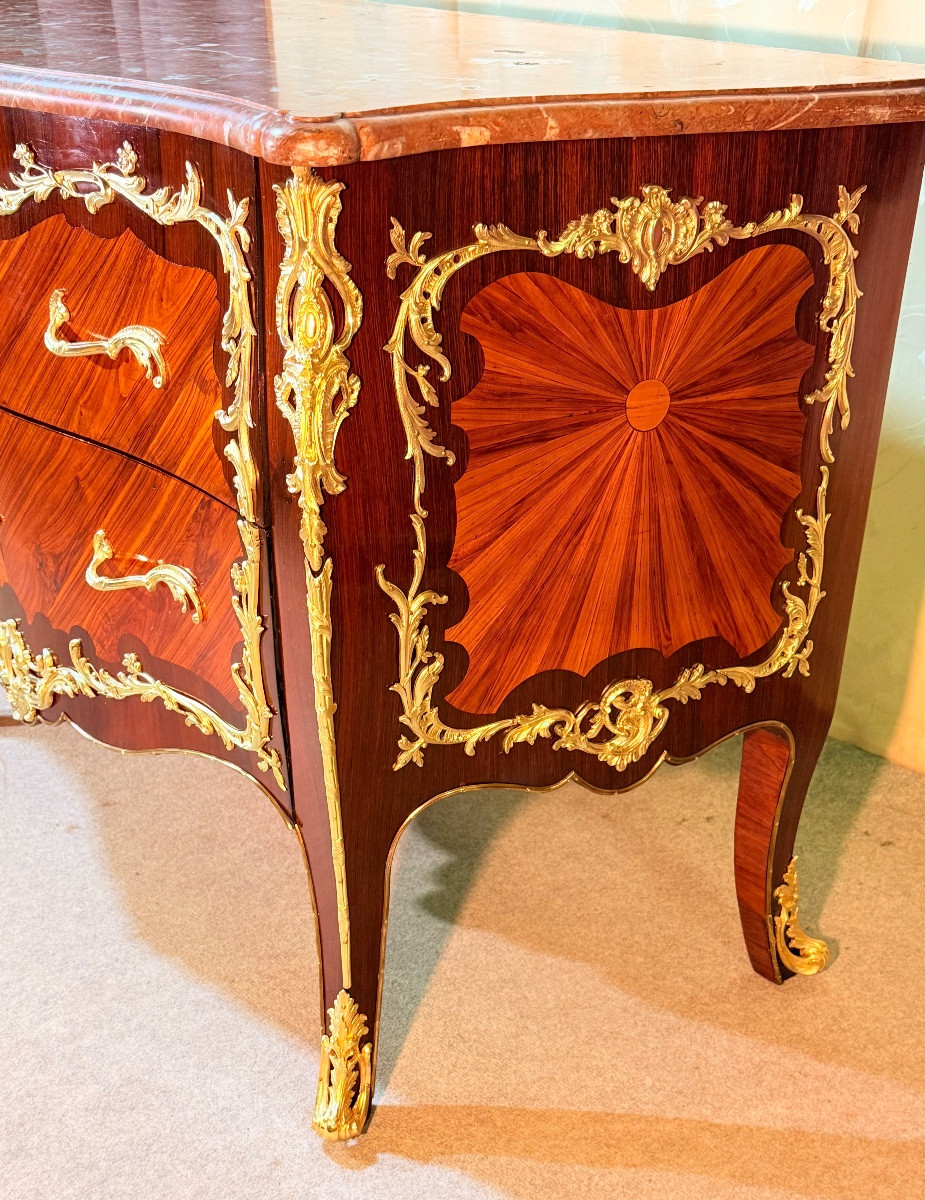 Chest Of Drawers Signed François Linke (1855-1946) 19th Century 
