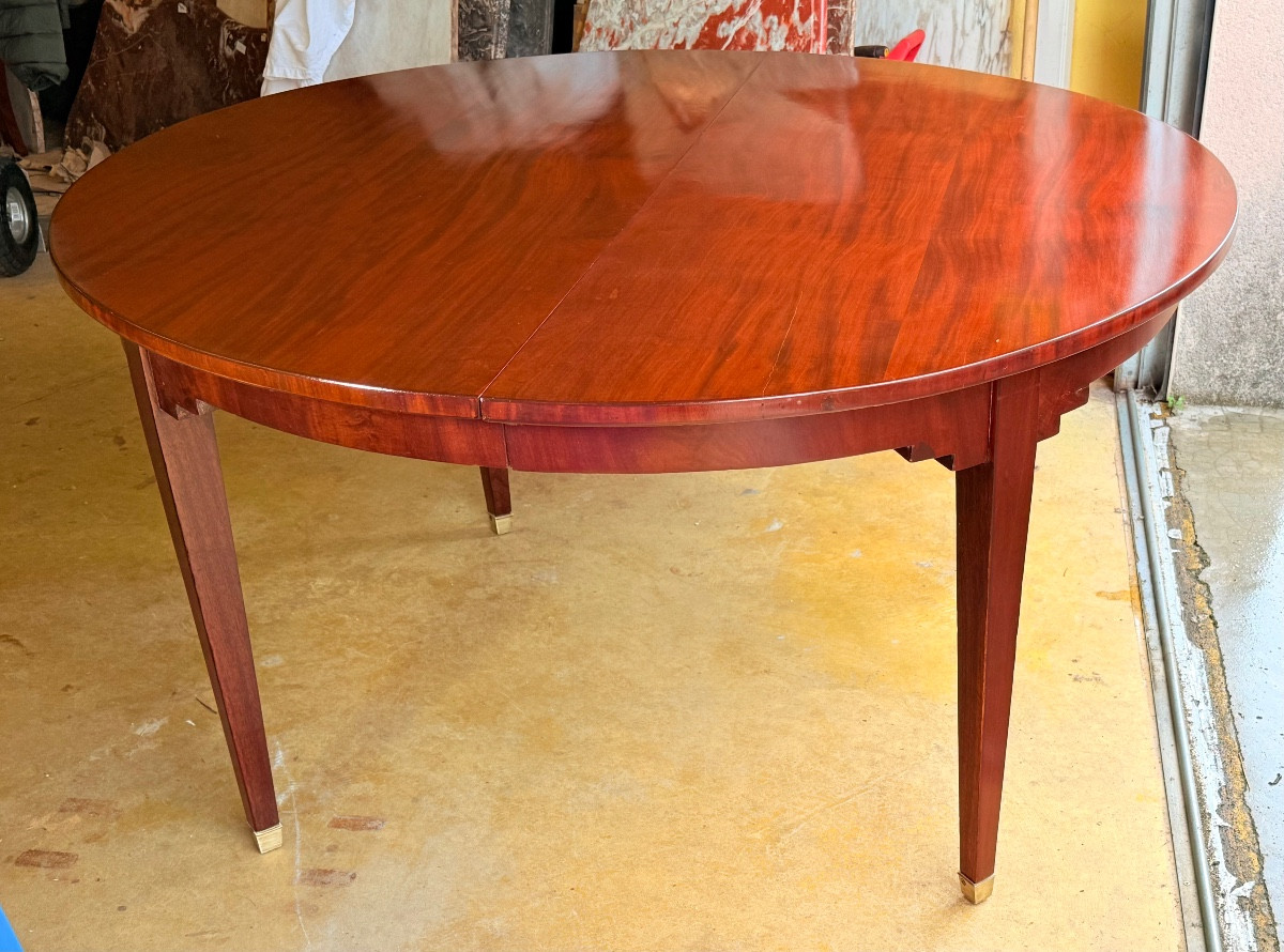 Table Louis XVI , Estampillée W.J. VISSER -photo-3