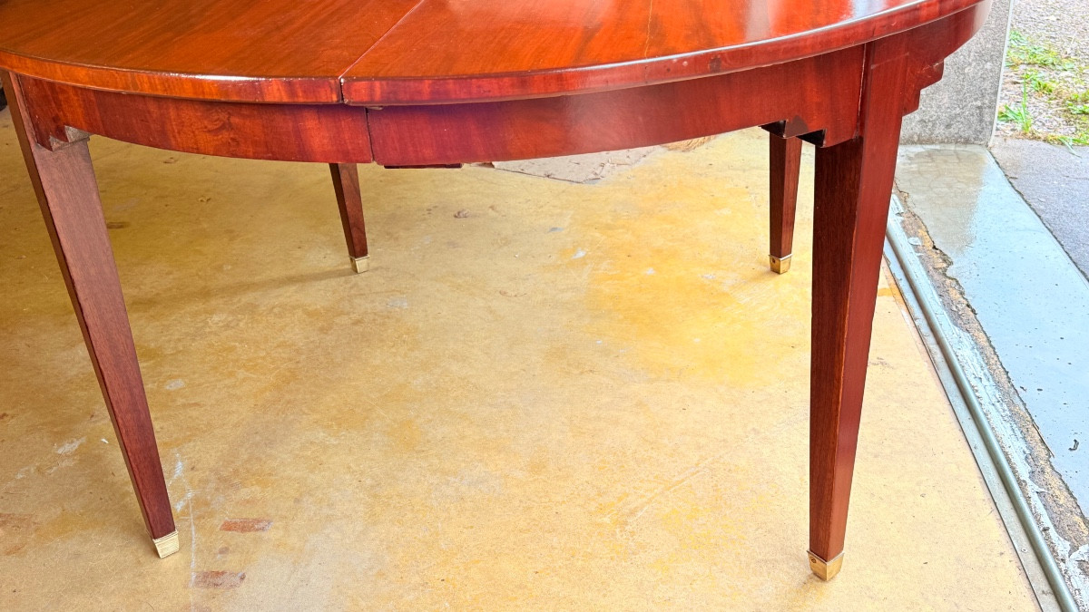 Table Louis XVI , Estampillée W.J. VISSER -photo-6