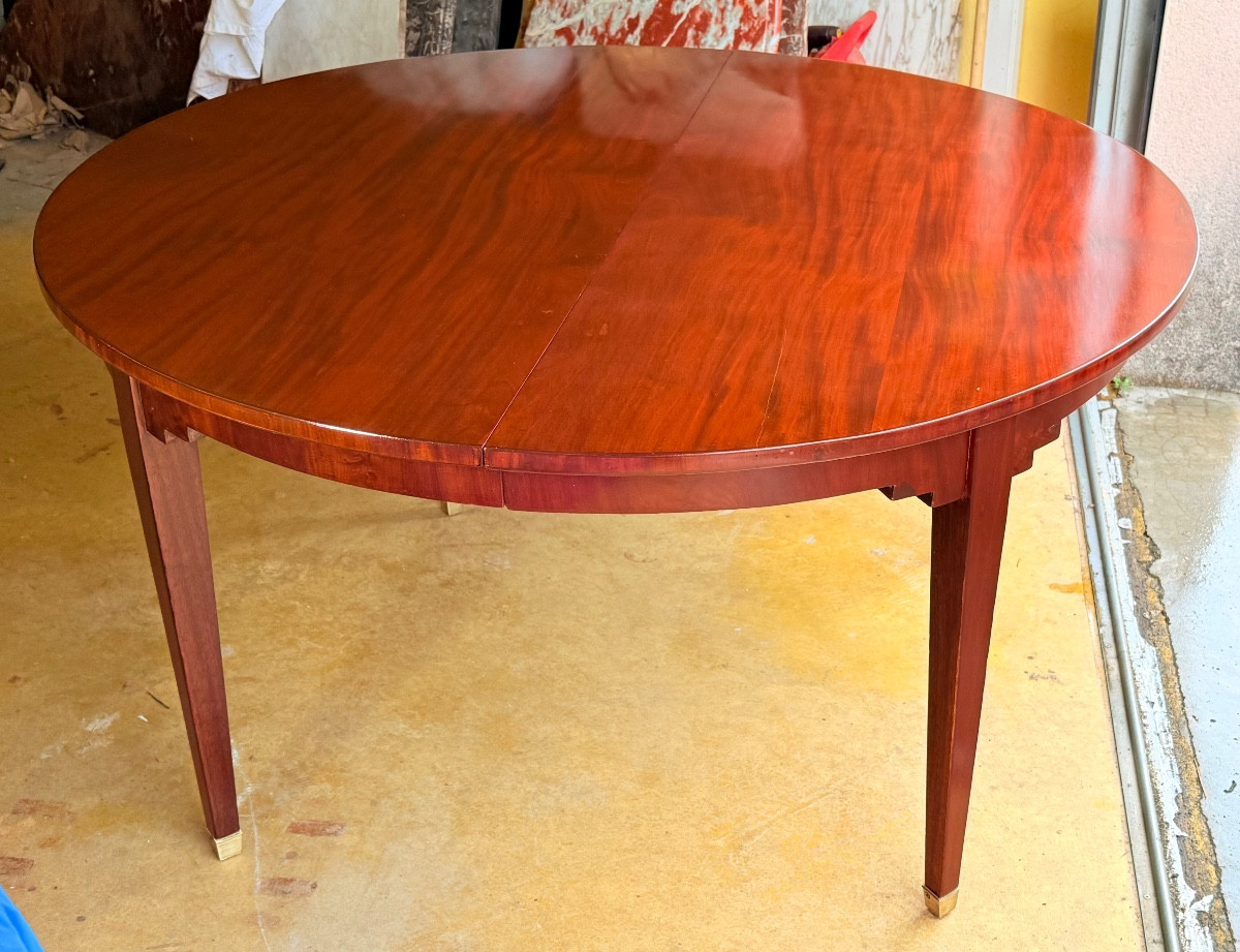Table Louis XVI , Estampillée W.J. VISSER 