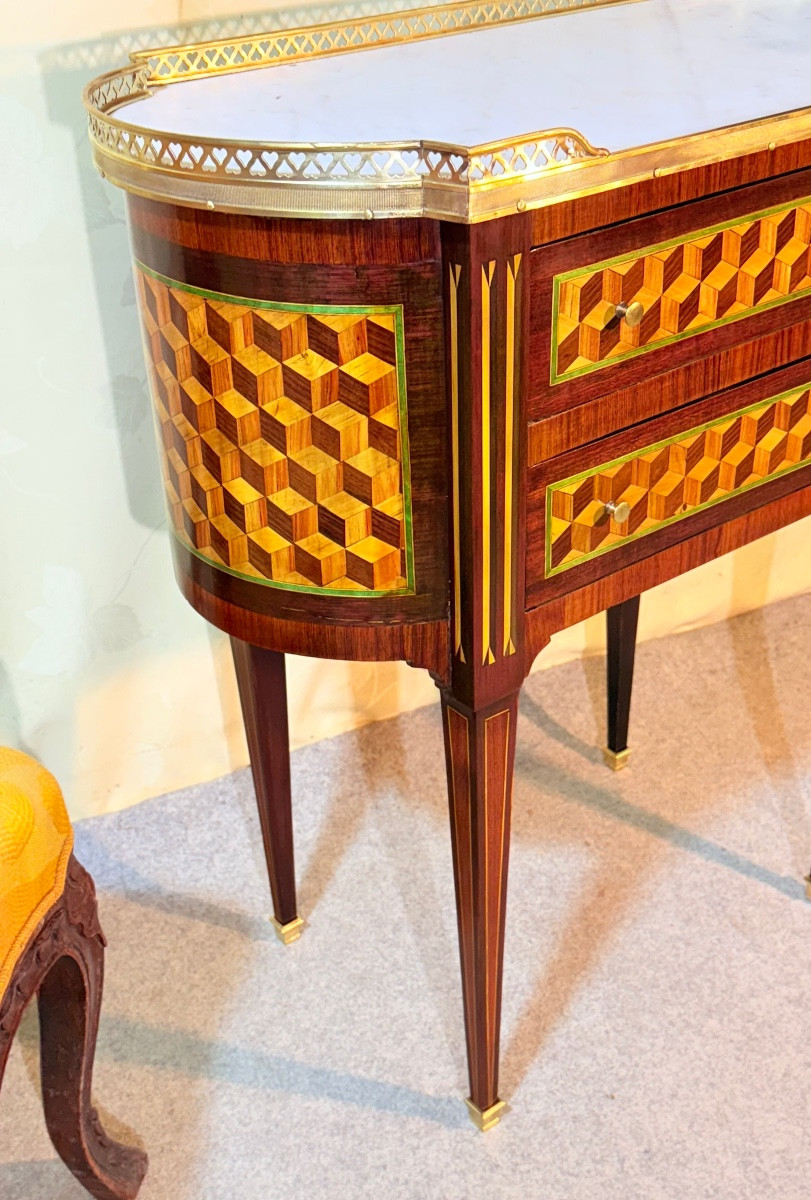 Louis XVI Chest Of Drawers, 19th Century -photo-1