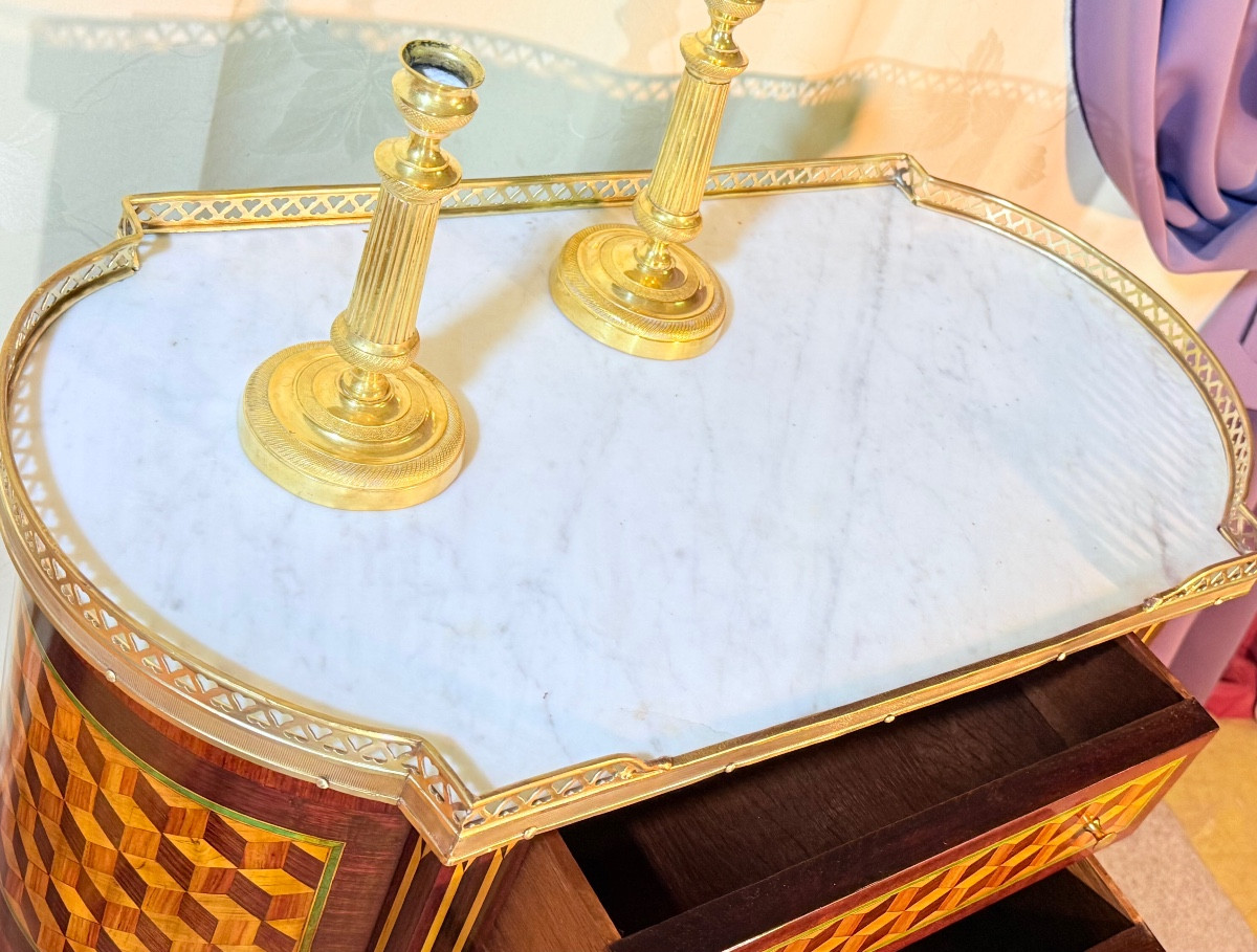 Louis XVI Chest Of Drawers, 19th Century -photo-3