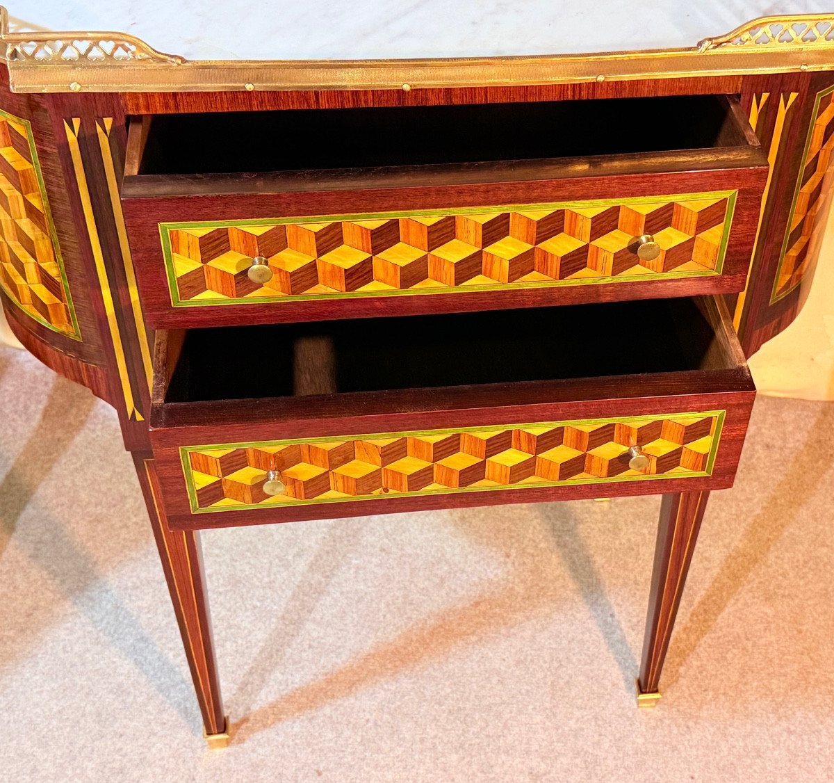 Louis XVI Chest Of Drawers, 19th Century -photo-5