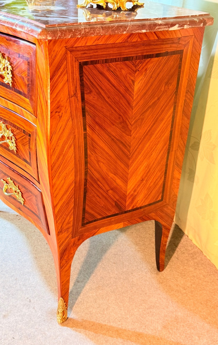 Commode Louis XV , Époque XVIIIe Siècle -photo-4