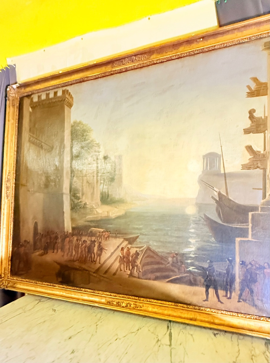 École Espagnole  XVIIIe , Tableau 182 CM x 124 CM ,-photo-4