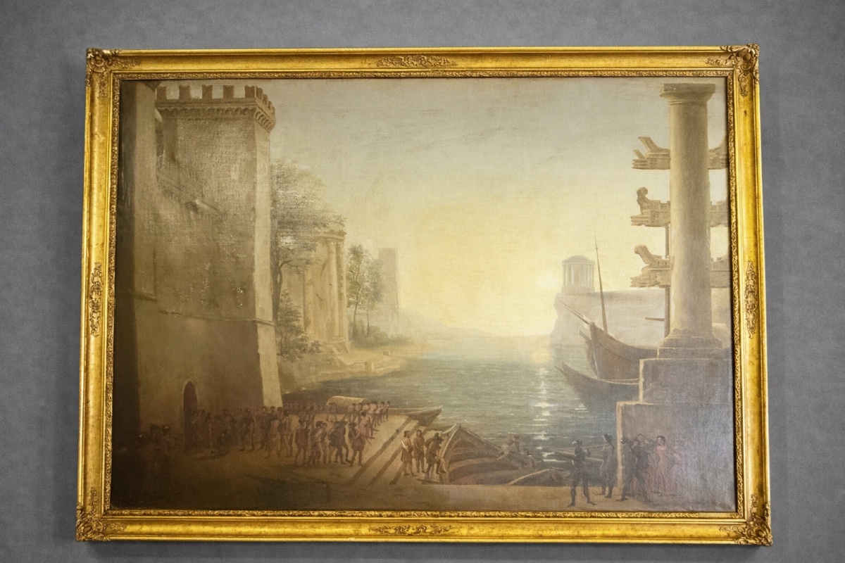 École Espagnole  XVIIIe , Tableau 182 CM x 124 CM ,