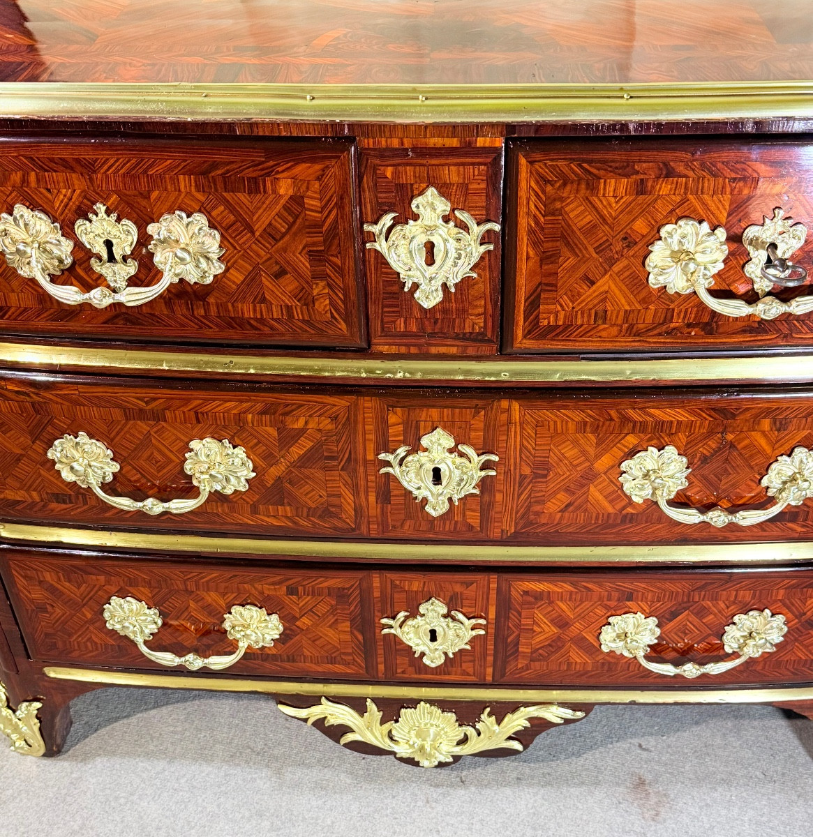 Commode Louis XIV , Première Moitié du XVIIIe Siècle -photo-4