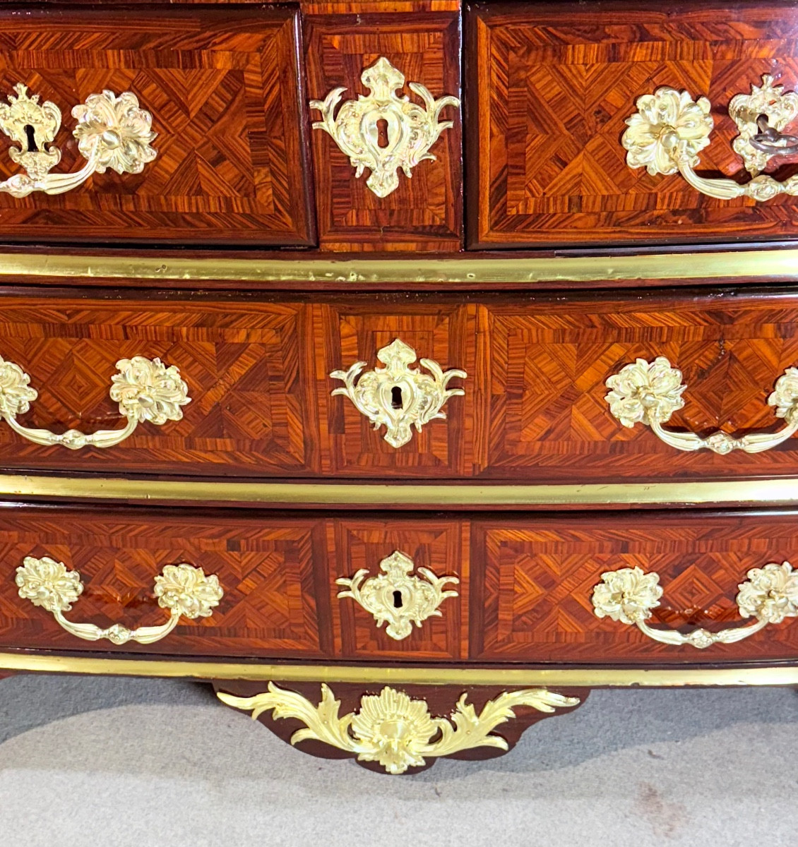 Commode Louis XIV , Première Moitié du XVIIIe Siècle -photo-8