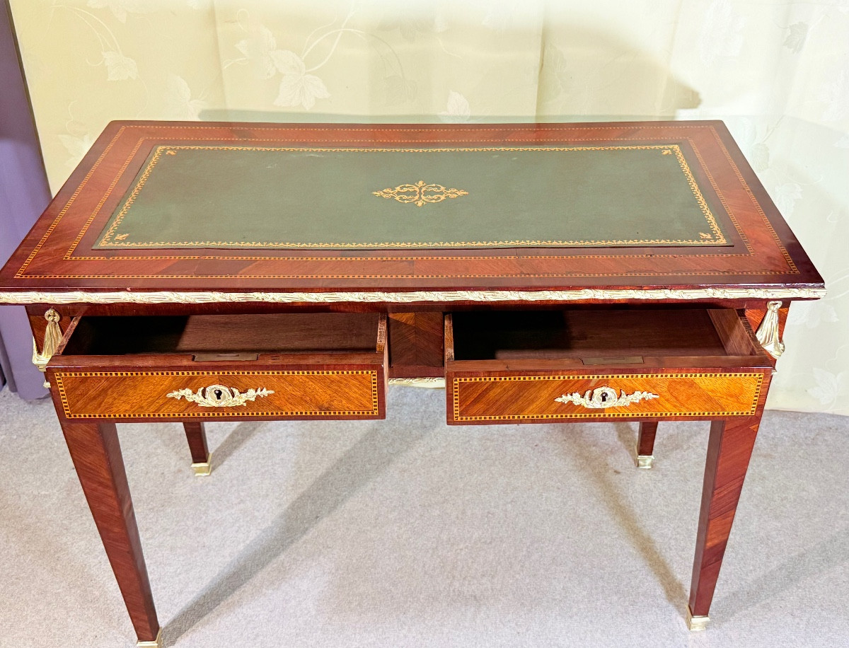 Louis XVI Desk, 19th Century -photo-4