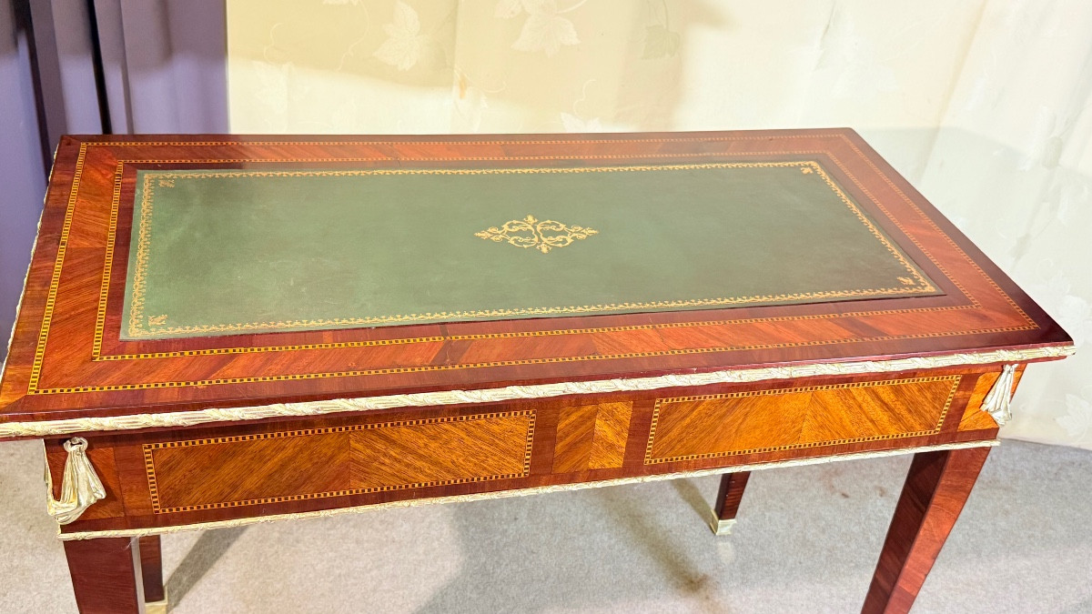 Louis XVI Desk, 19th Century -photo-2