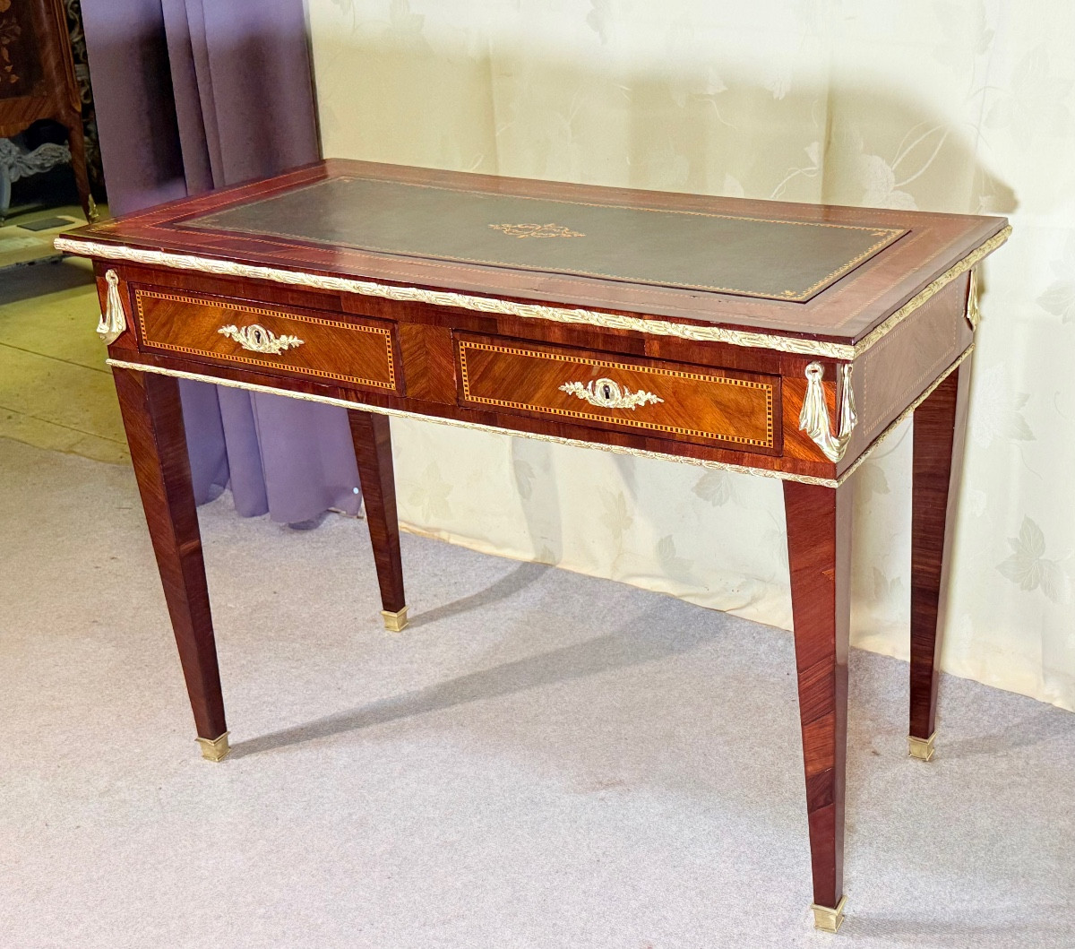 Louis XVI Desk, 19th Century -photo-3