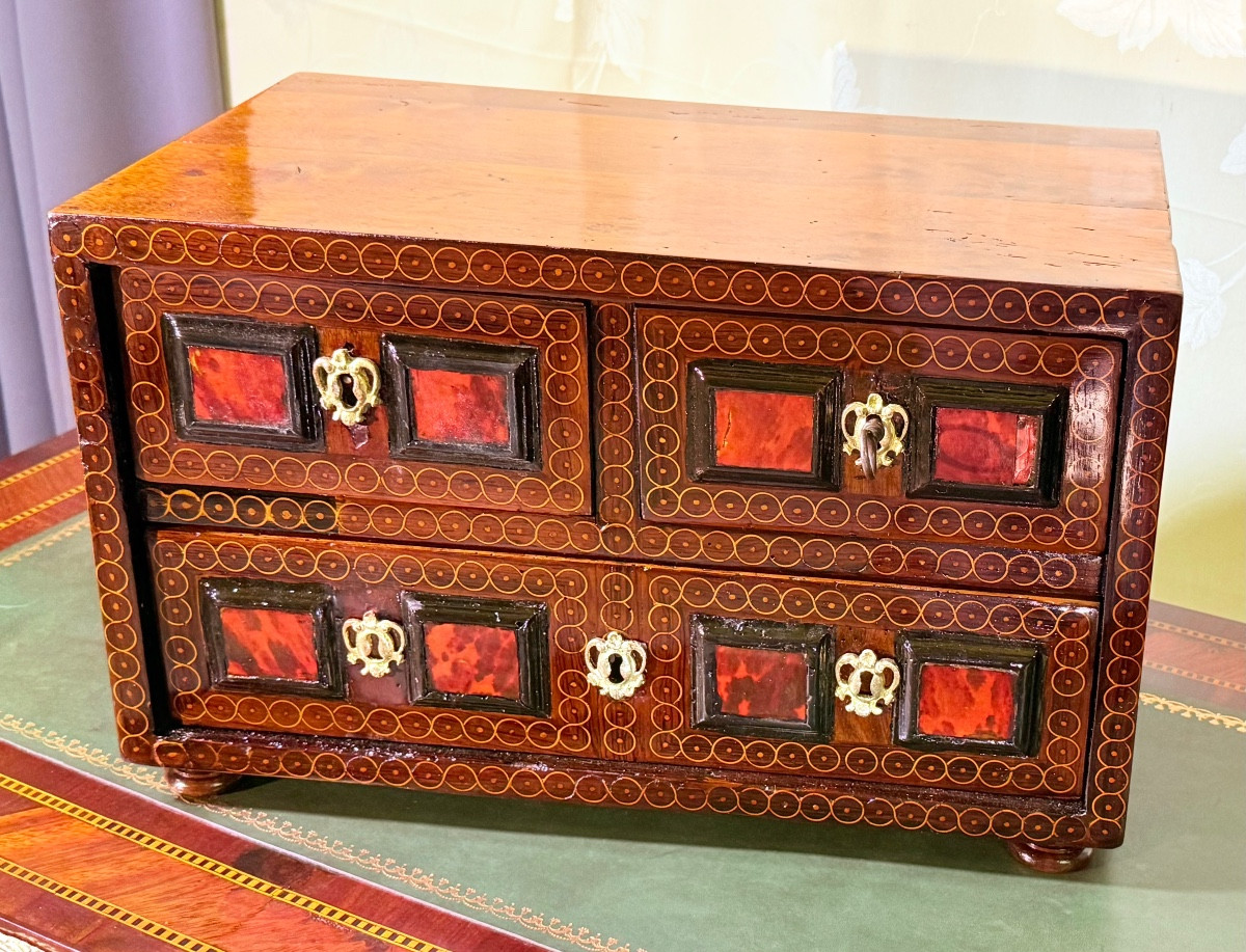 Cabinet With Drawers, 17th Century -photo-5