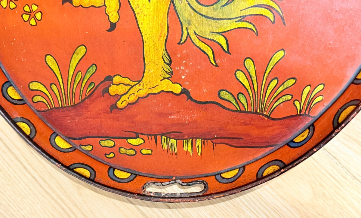 Plateau en Tôle Peinte : 67 cm x 52 cm-photo-4