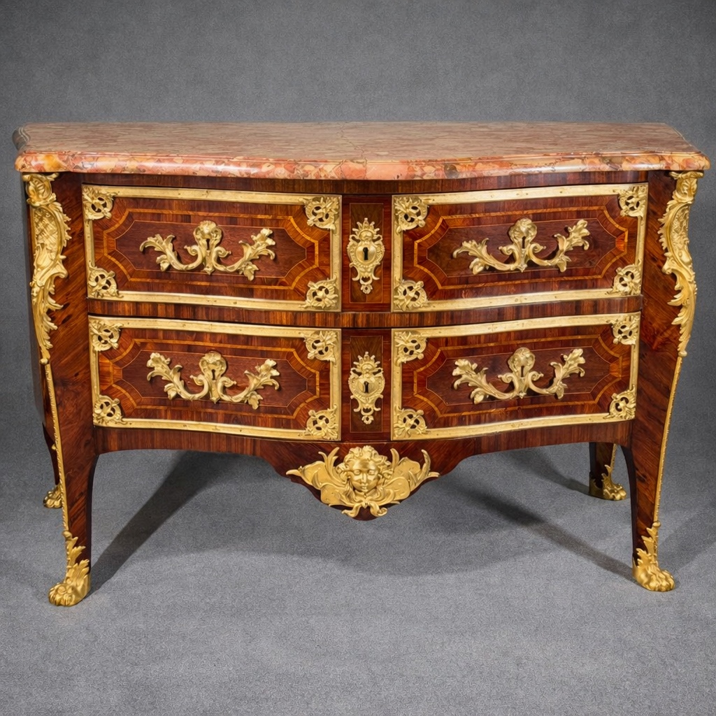 Commode Régence , Dite à la Cressent , vers 1720 , début XVIIIe 