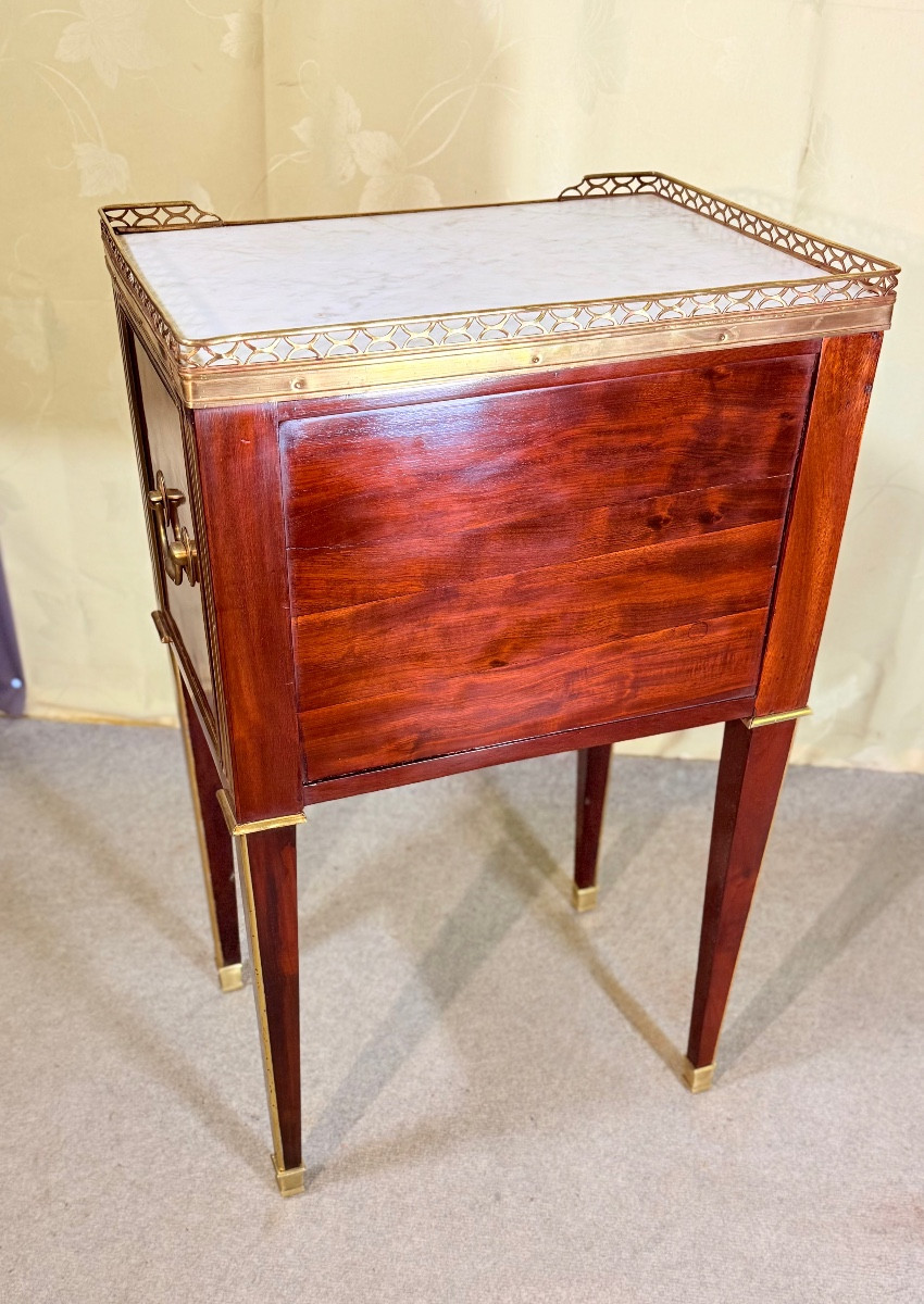 Coffee Table Stamped B. Molitor, 18th Century -photo-5