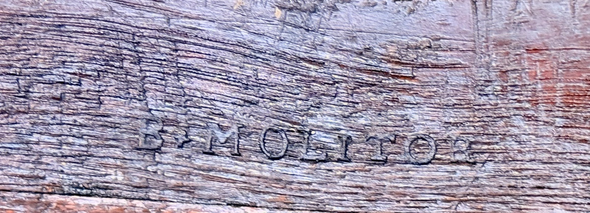 Coffee Table Stamped B. Molitor, 18th Century -photo-8