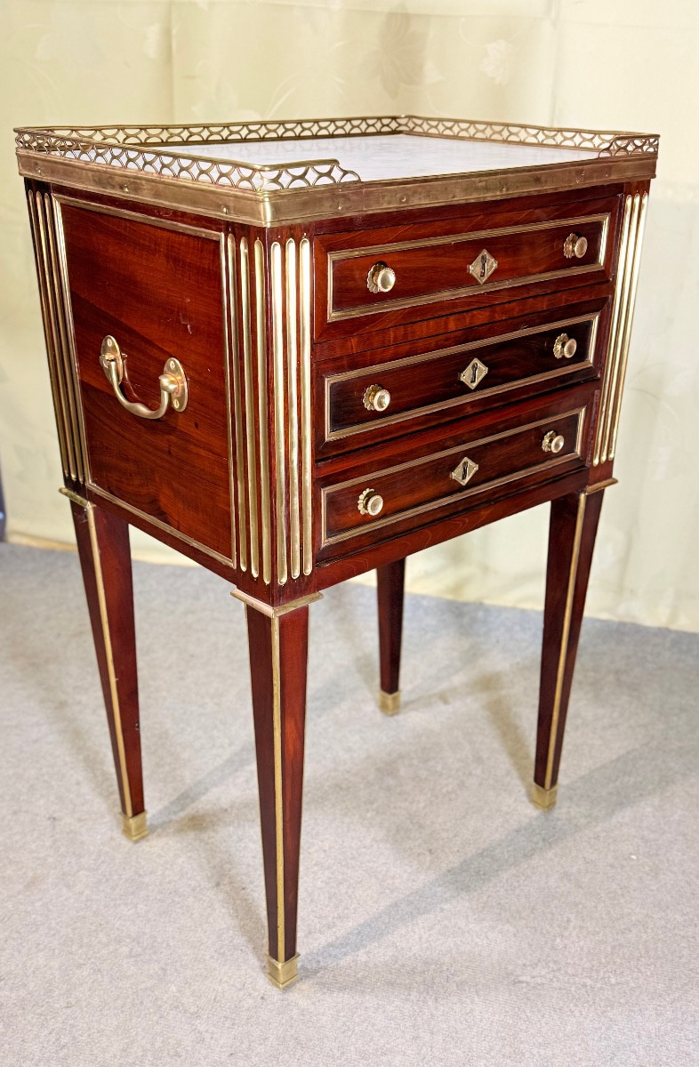 Coffee Table Stamped B. Molitor, 18th Century 