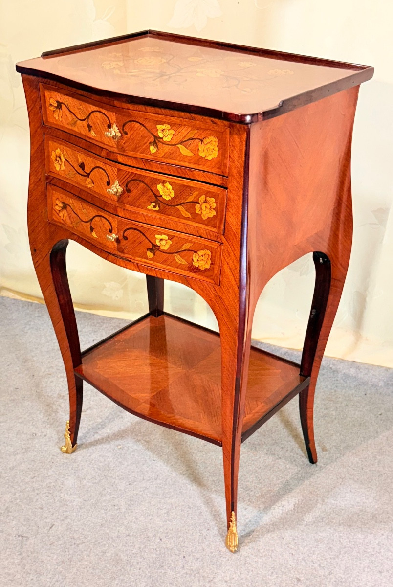 Chest Of Drawers Stamped Jm. Petit (1737-1817), 18th Century -photo-4