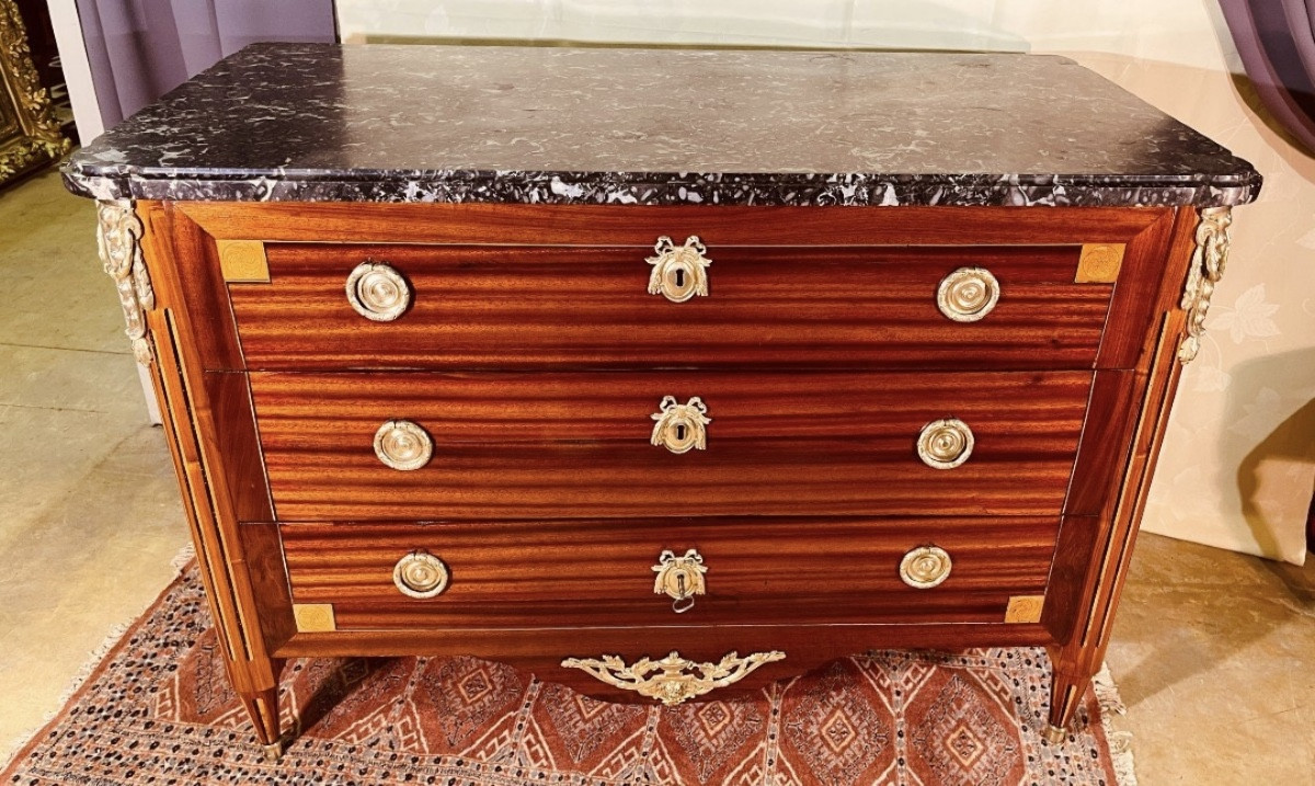 Louis XVI Commode, 18th Century -photo-5