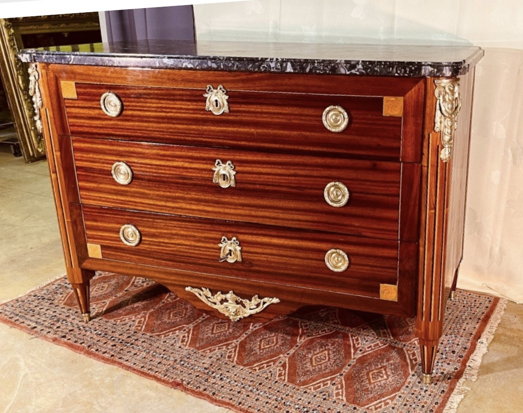 Louis XVI Commode, 18th Century -photo-8