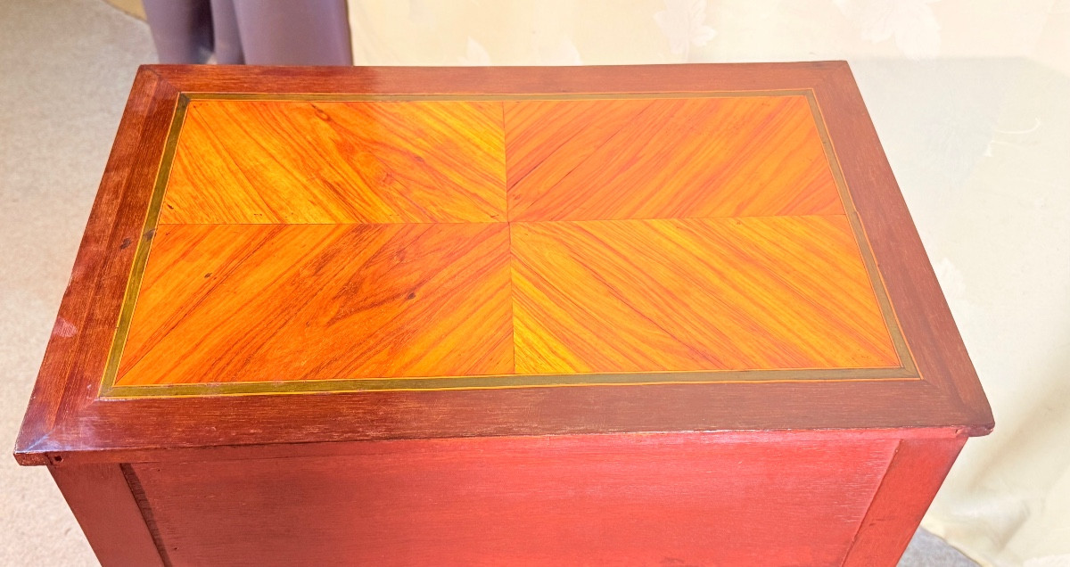 Table De Salon en Acajou , Époque XVIIIe siècle -photo-5