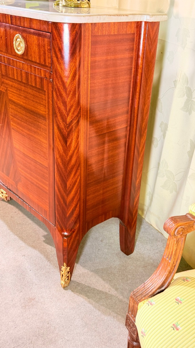 Low Cabinet, Stamped Rd, Transition Period, 18th Century -photo-3