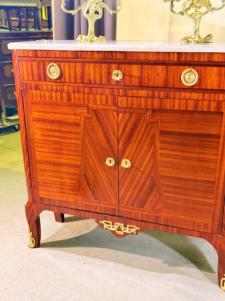 Low Cabinet, Stamped Rd, Transition Period, 18th Century -photo-5