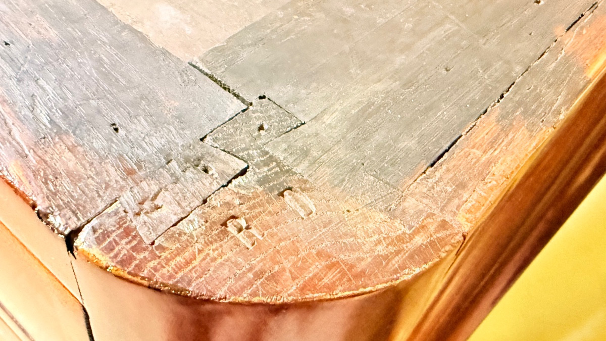 Low Cabinet, Stamped Rd, Transition Period, 18th Century -photo-7