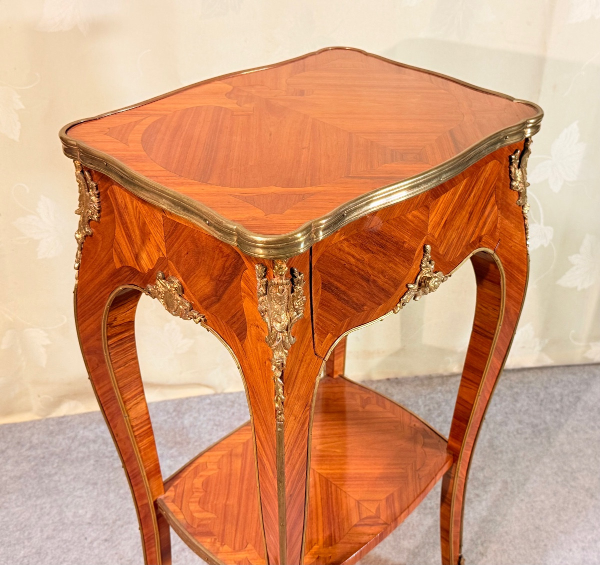 Louis XV Style Coffee Table, Early 19th Century -photo-3