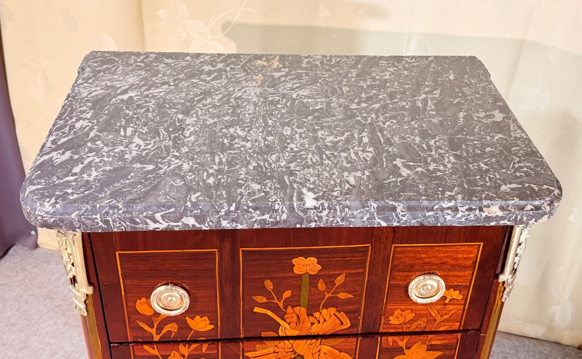 Commode Époque Transition , XVIIIe Siècle -photo-3