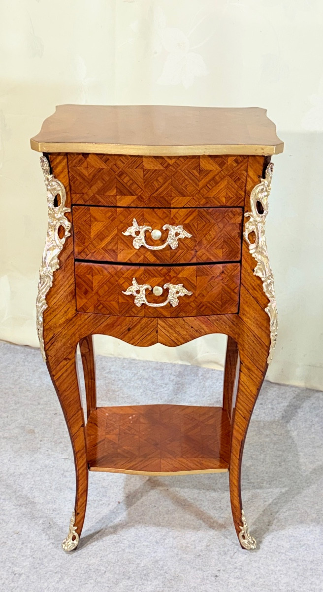 Chiffonnière Louis XV , Époque début XIXe Siècle -photo-3