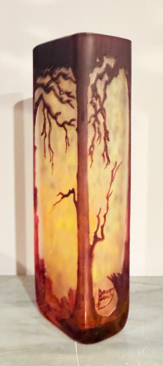 Daum Nancy Vase, Height: 20 Cm -photo-5