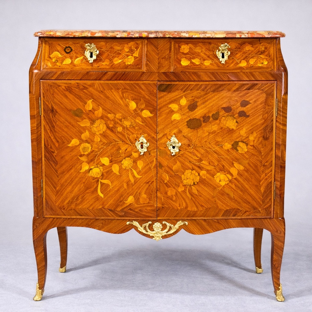 Meuble Estampillé Léonard BOUDIN , Époque XVIIIe Siècle 
