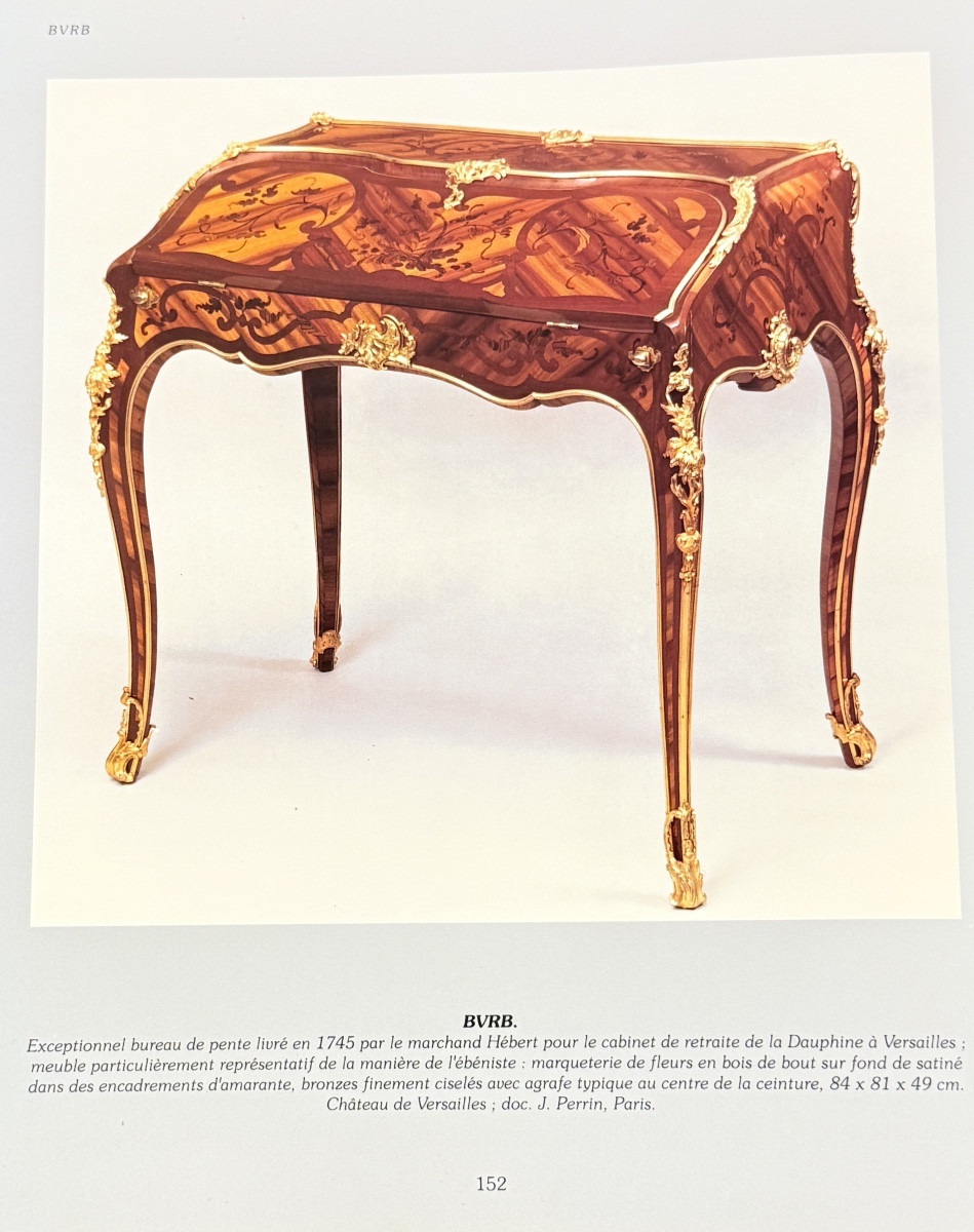 Remise de 20 \\%. : Bernard  VAN RIESEN BURGH(BVRB) (1700-1760), Attribué à Bureau de Pente -photo-4