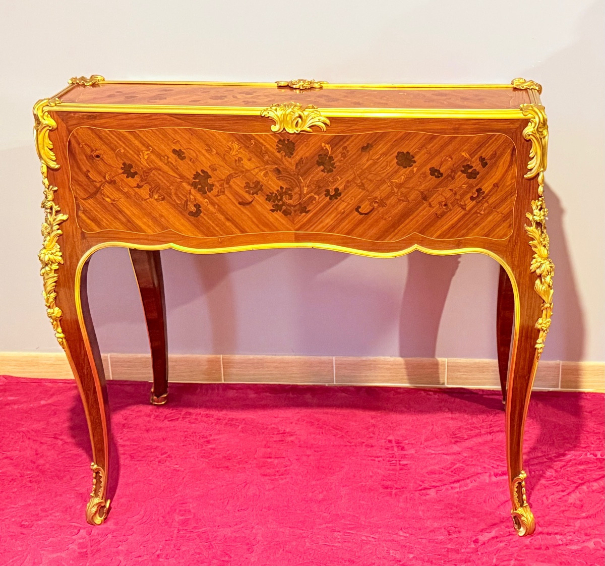 Remise de 20 \\%. : Bernard  VAN RIESEN BURGH(BVRB) (1700-1760), Attribué à Bureau de Pente -photo-7