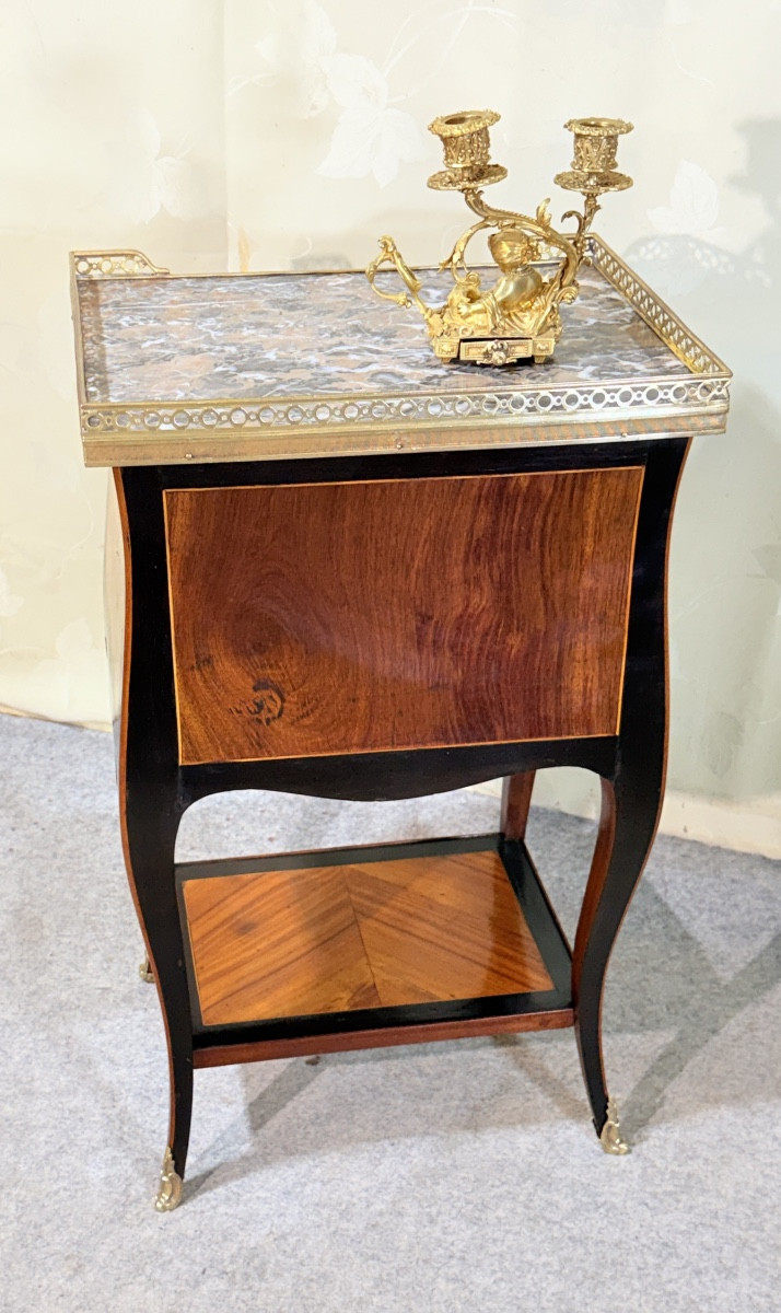 Chiffonnière Louis XV , Époque fin XVIIIe Siècle -photo-8