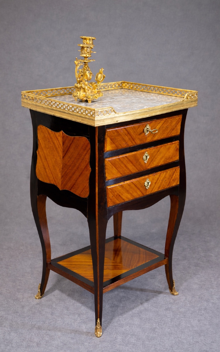 Chiffonnière Louis XV , Époque fin XVIIIe Siècle 